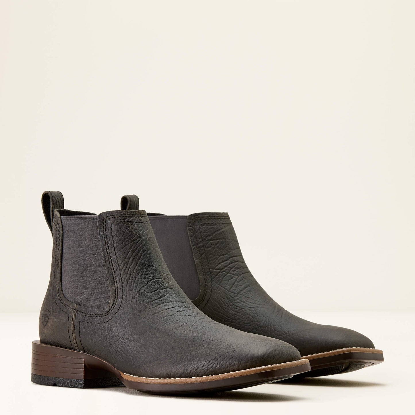 Booker Chelsea Wide Square Toe Western Boot