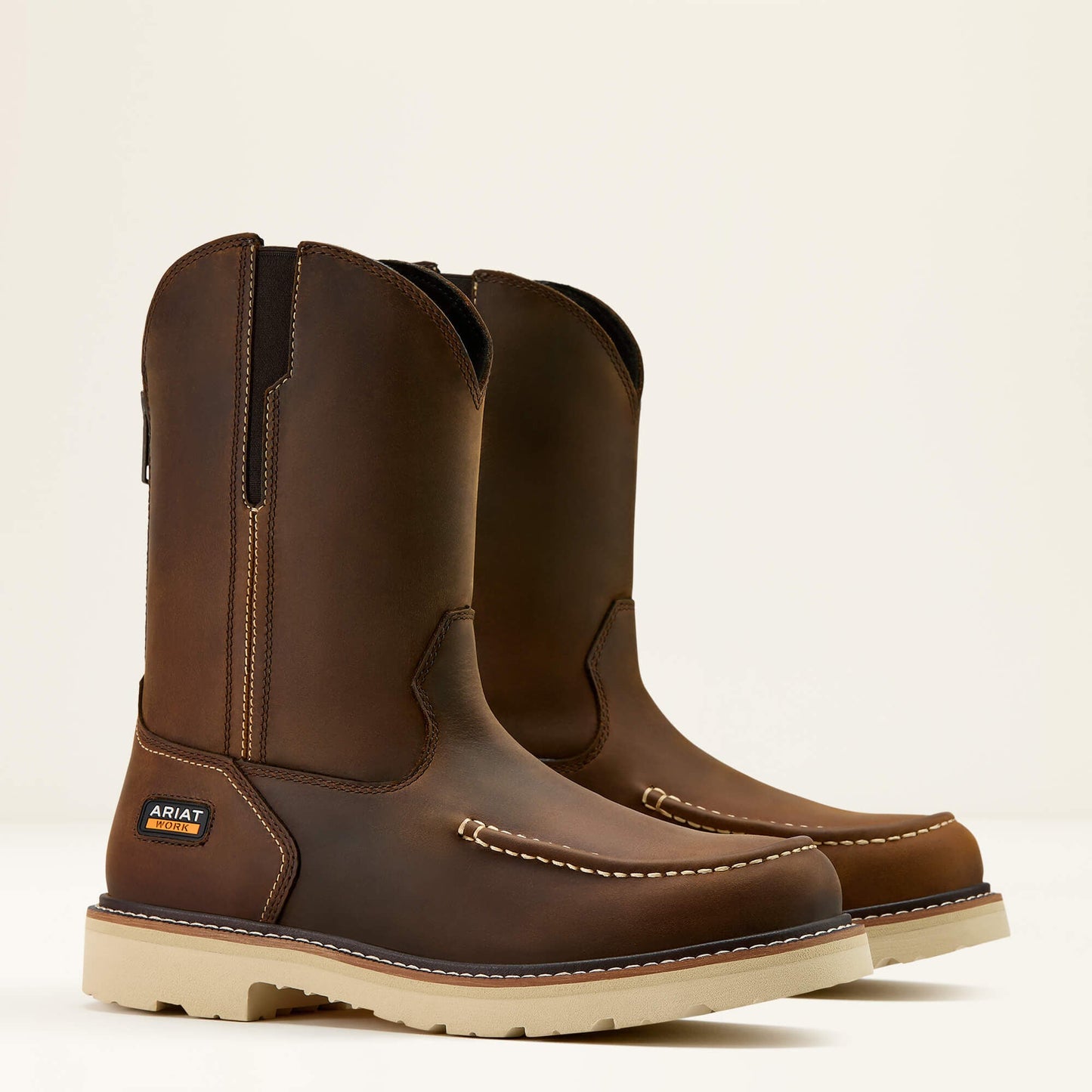 Rebar Lift Pull On Moc Toe Work Boot