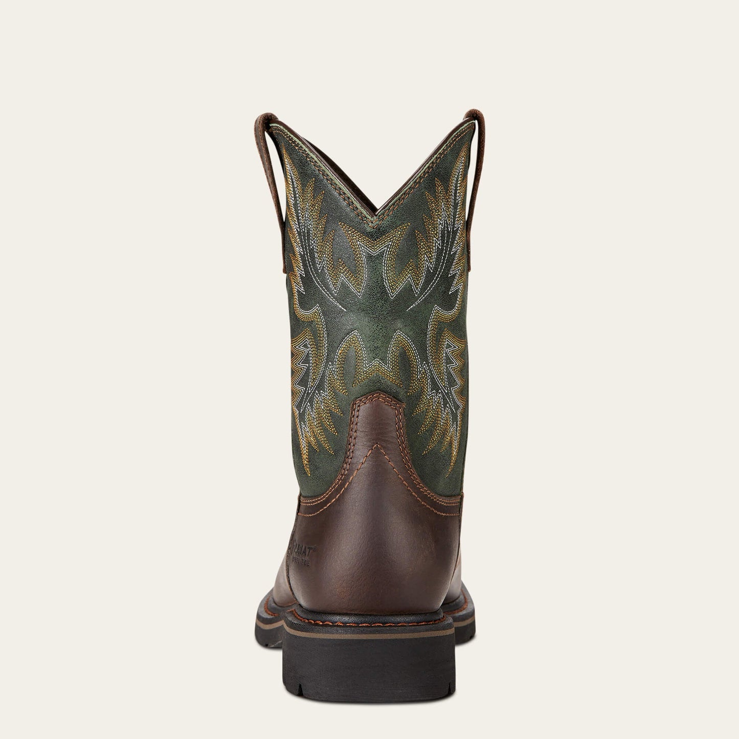 Sierra Wide Square Toe Steel Toe Work Boot