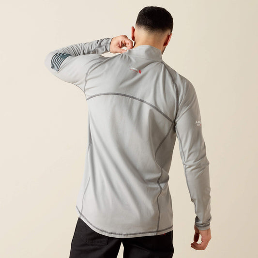 FR Combat Stretch Patriot 1/4 Zip Work Shirt