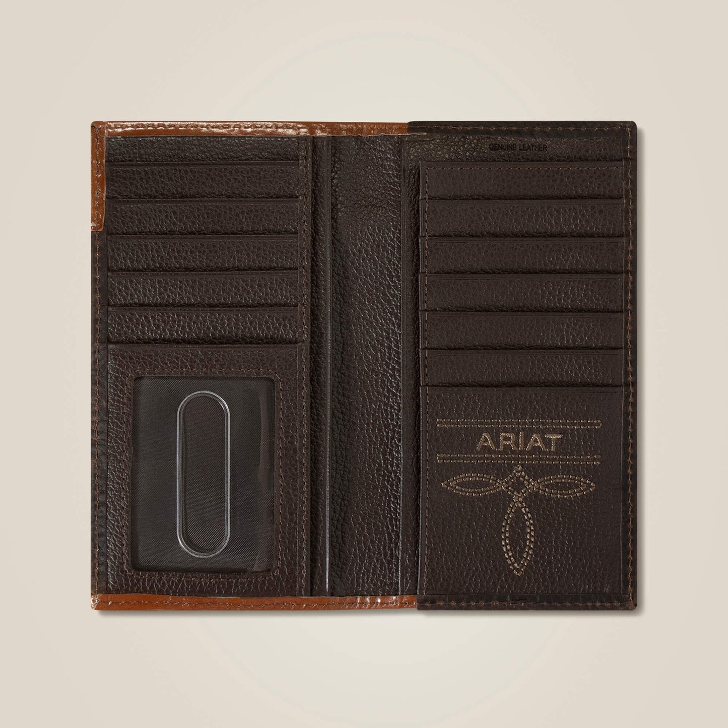 Braided Trim Rodeo Wallet
