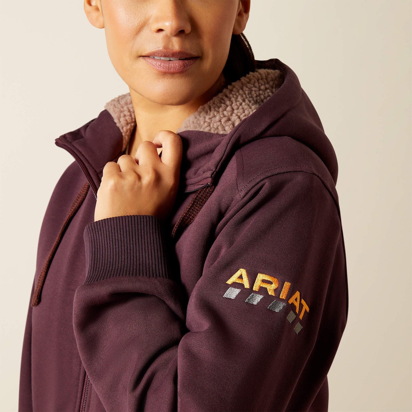 Rebar All-Weather Sherpa Full Zip Hoodie