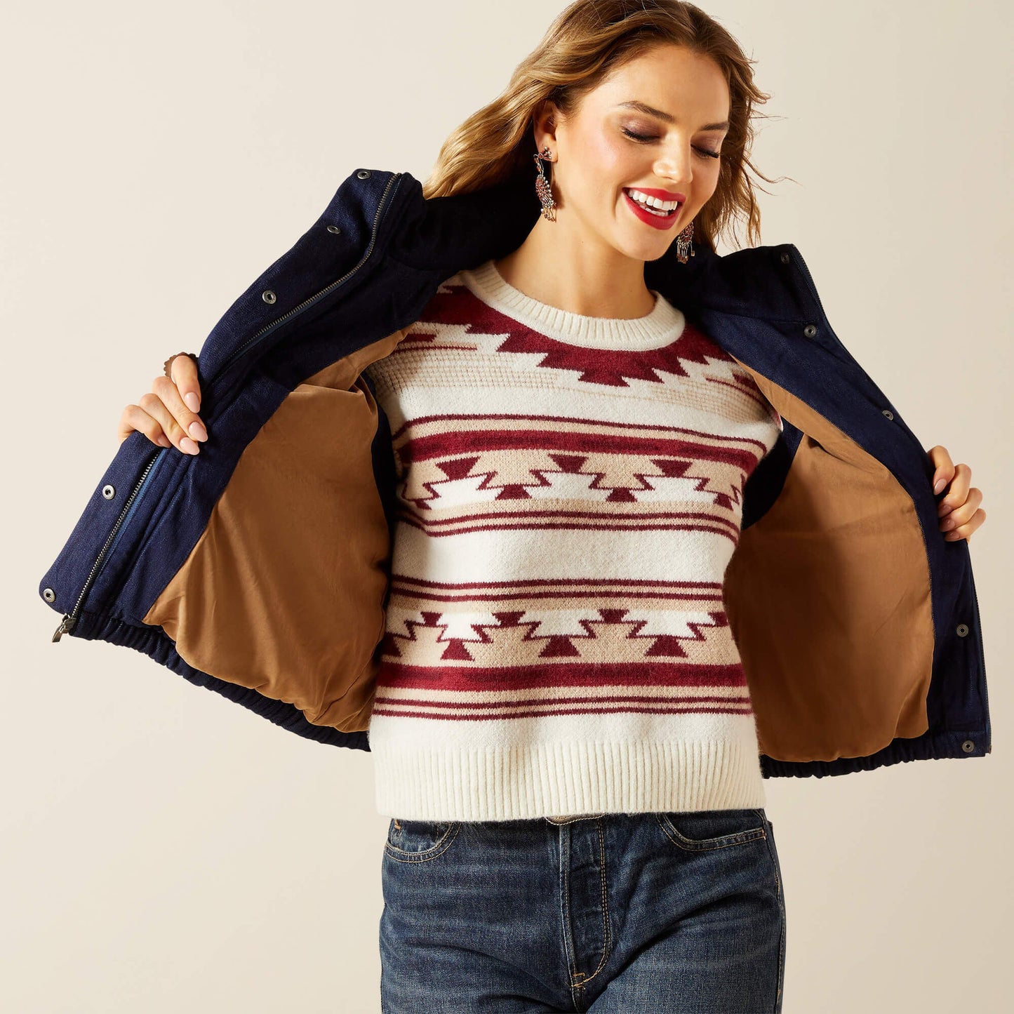 Western Swirls Vest