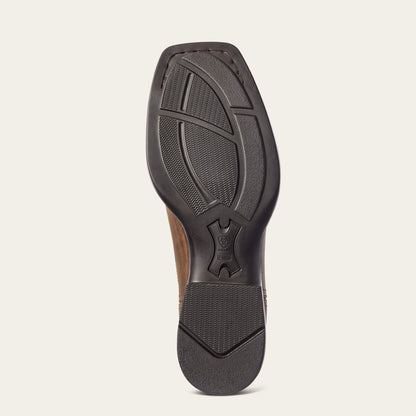 Booker Chelsea Wide Square Toe Western Boot