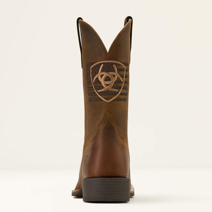 Sport Freedom Wide Square Toe Cowboy Boot