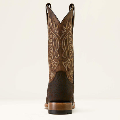 Gold Point Wide Square Toe Cowboy Boot