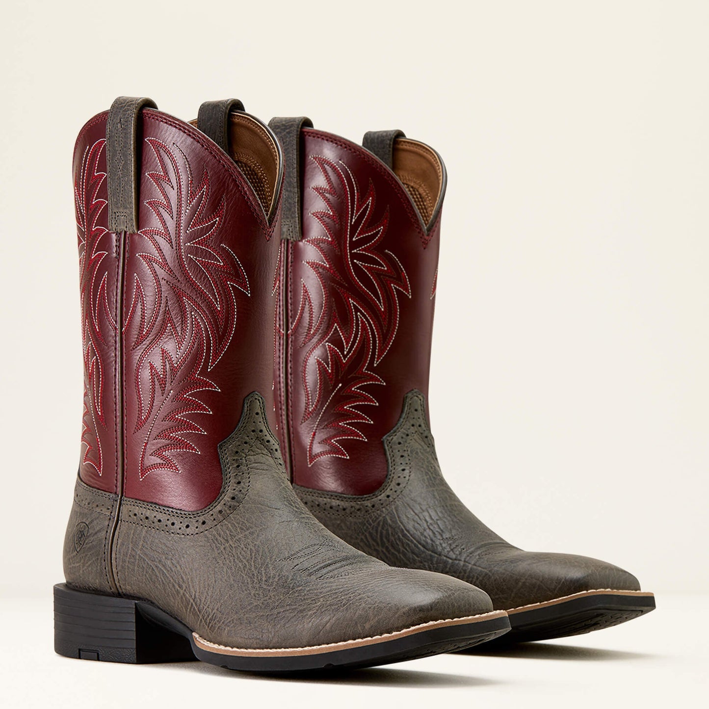 Sport Western Wide Square Toe Cowboy Boot