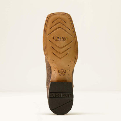 Rock Ridge Wide Square Toe Western Boot