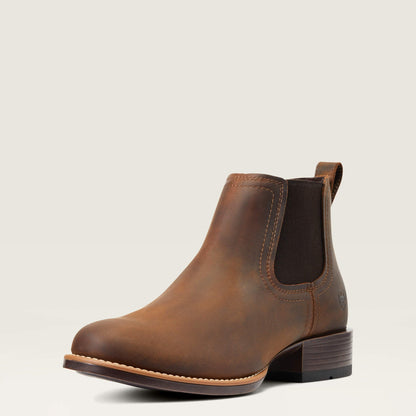 Booker Chelsea Round Toe Western Boot