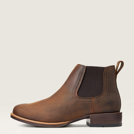 Booker Chelsea Round Toe Western Boot