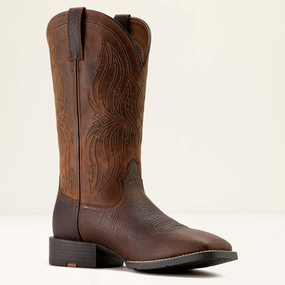 Sport Rustler Wide Square Toe Cowboy Boot