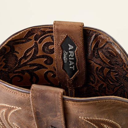 Classic Cash Wide Square Toe Western Boot