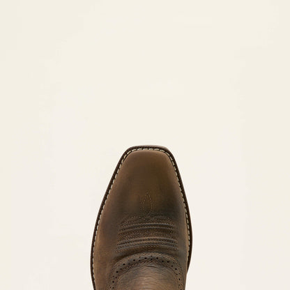 Hybrid Roughstock Antler Cowboy Boot