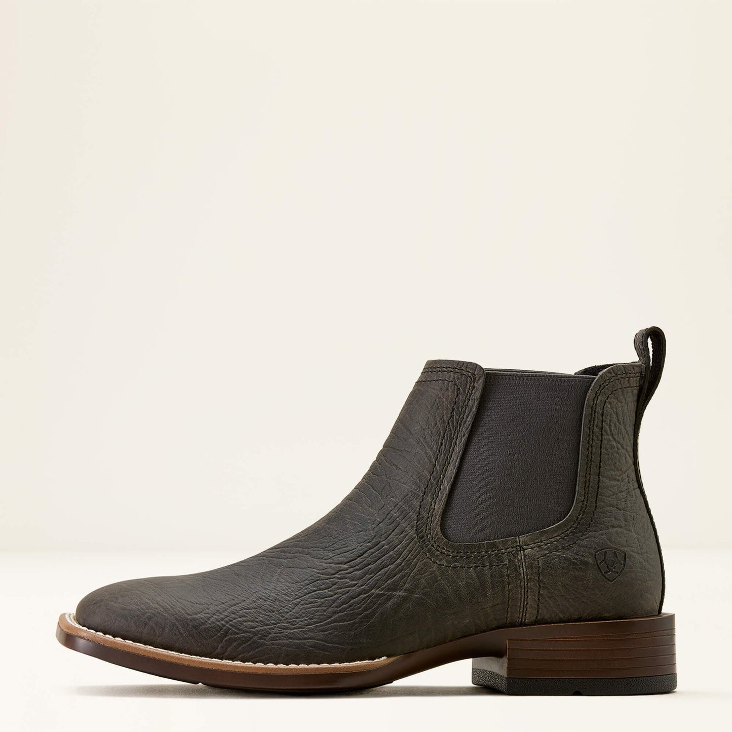 Booker Chelsea Wide Square Toe Western Boot