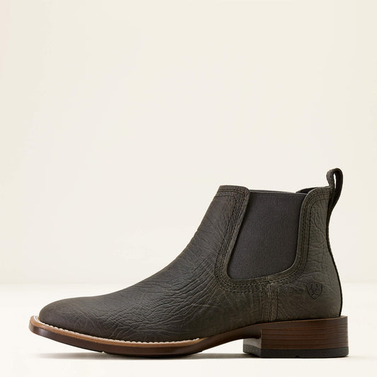 Booker Chelsea Wide Square Toe Western Boot