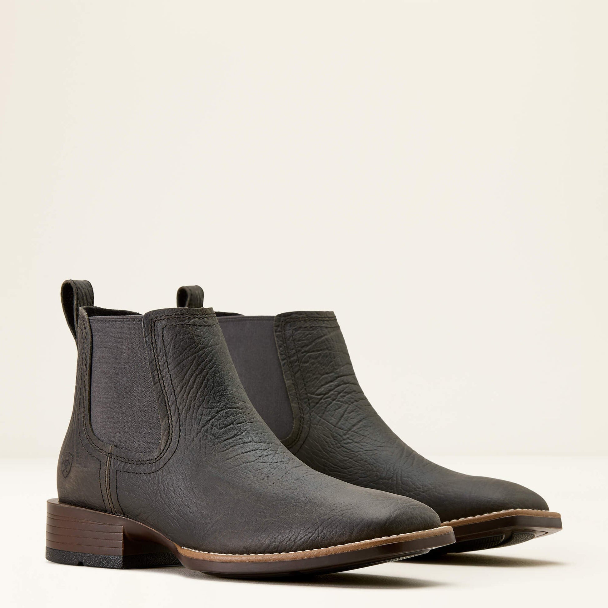 Booker Chelsea Wide Square Toe Western Boot