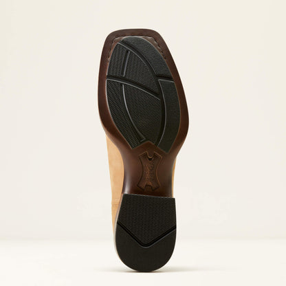 Booker Chelsea Wide Square Toe Western Boot
