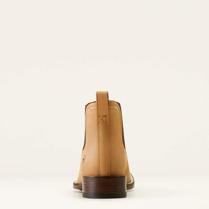 Booker Chelsea Wide Square Toe Western Boot