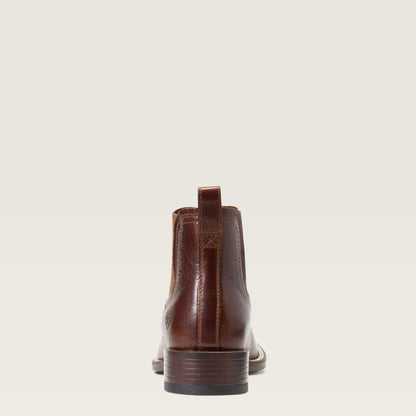 Booker Chelsea Wide Square Toe Western Boot