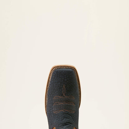 Rock Ridge Wide Square Toe Western Boot