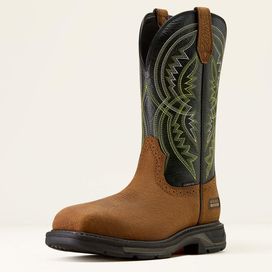 WorkHog XT Coil Wide Square Toe Carbon Toe Work Boot