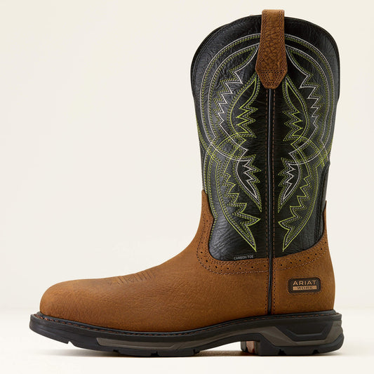 WorkHog XT Coil Wide Square Toe Carbon Toe Work Boot