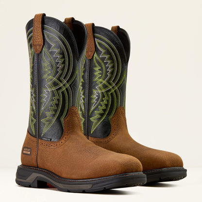 WorkHog XT Coil Wide Square Toe Carbon Toe Work Boot
