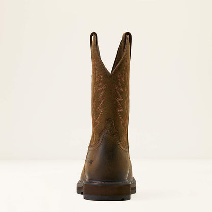 Groundbreaker Wide Square Toe Waterproof Work Boot