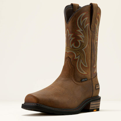 Ironside Square Toe Steel Toe Work Boot