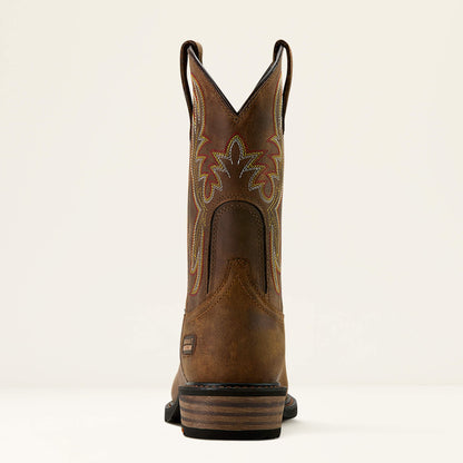 Ironside Square Toe Steel Toe Work Boot