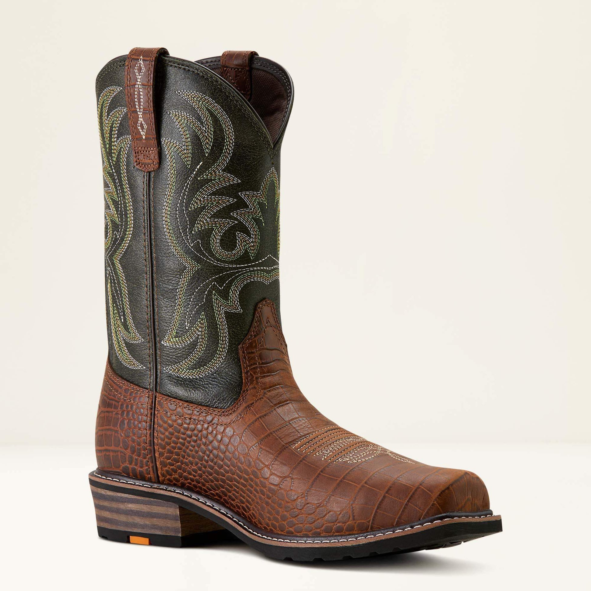 Ironside Square Toe Steel Toe Work Boot