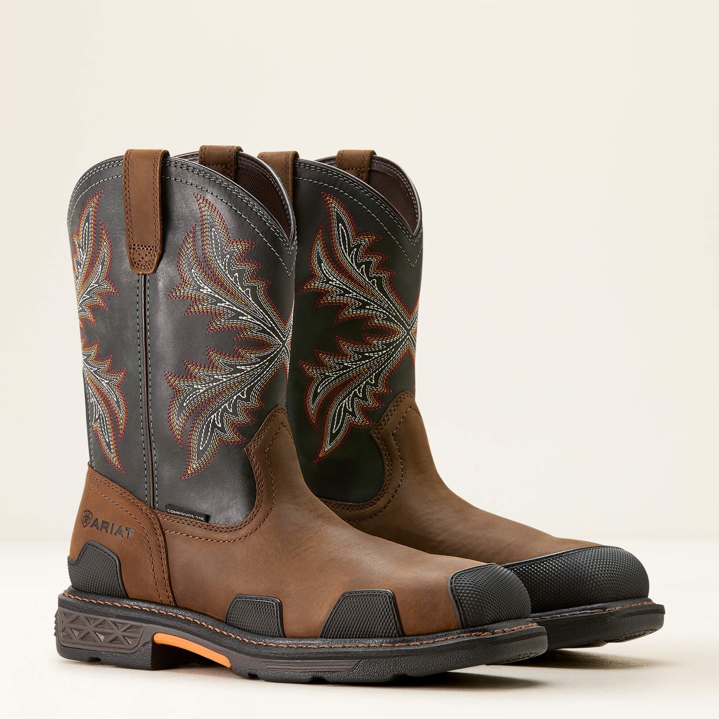 OverDrive Wide Square Toe Composite Toe Work Boot