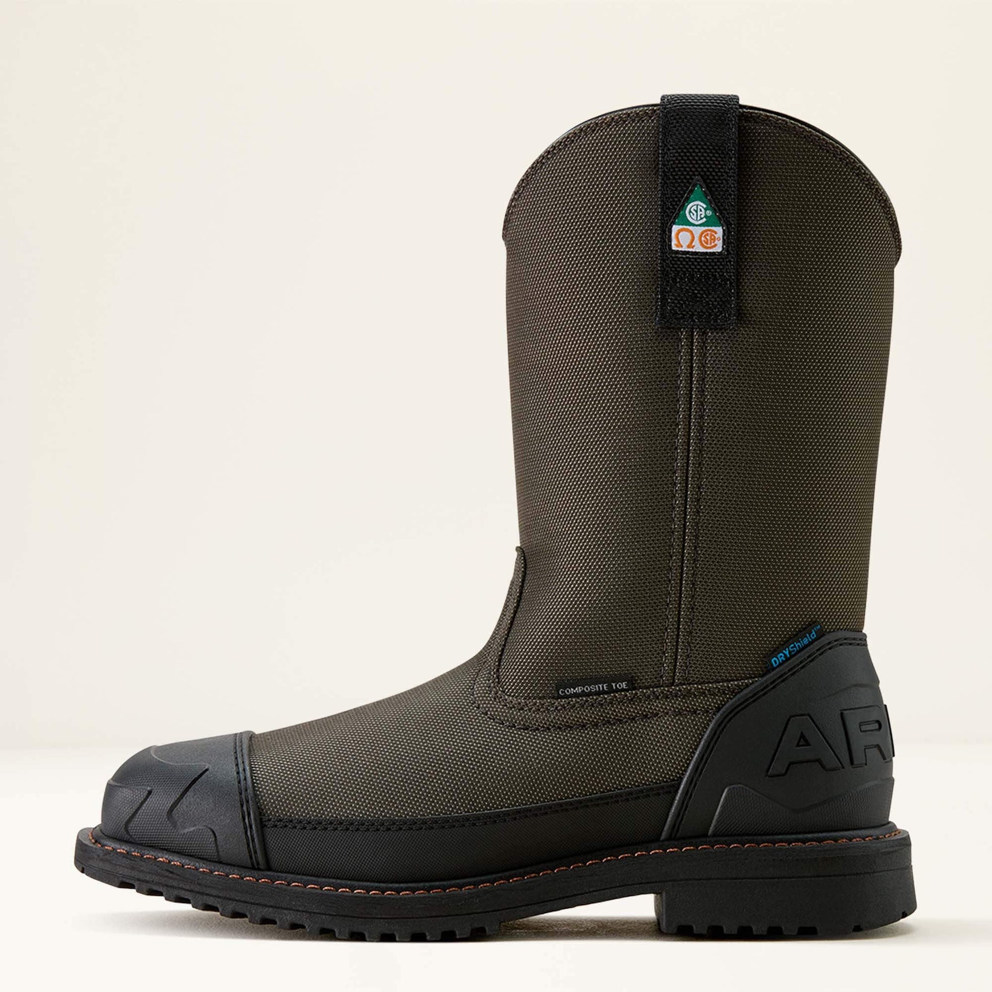 RigTEK Wildcat Pull-On CSA Waterproof Wide Square Toe Composite Toe Work Boot