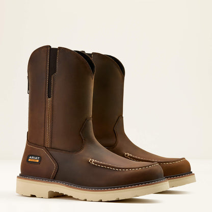 Rebar Lift Pull On Moc Toe Work Boot