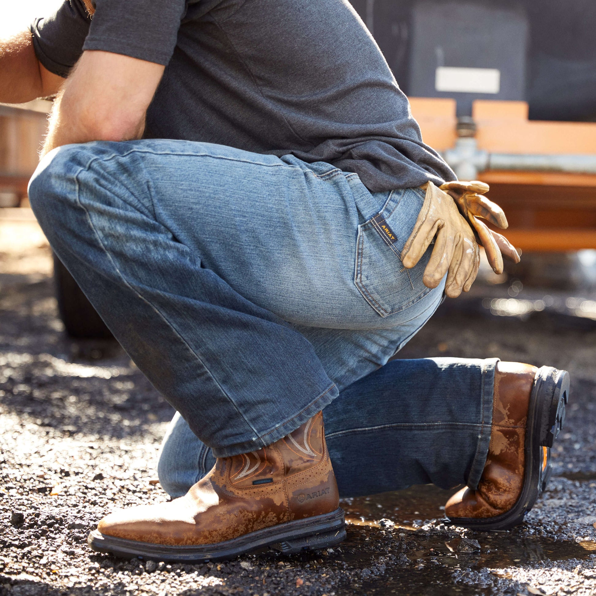 Sierra Shock Shield Waterproof Work Boot