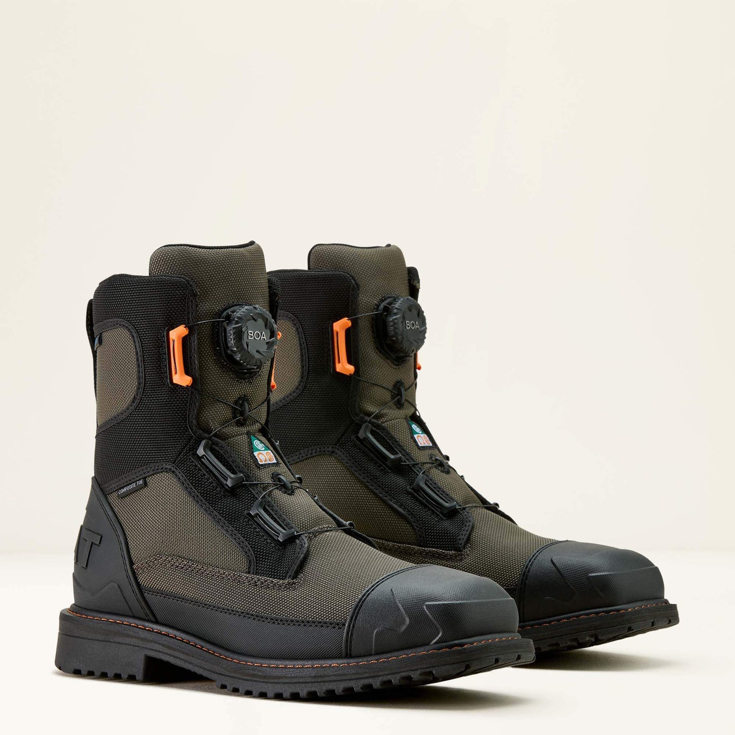 RigTEK Wildcat BOA 8" CSA Waterproof Wide Square Toe Composite Toe Work Boot
