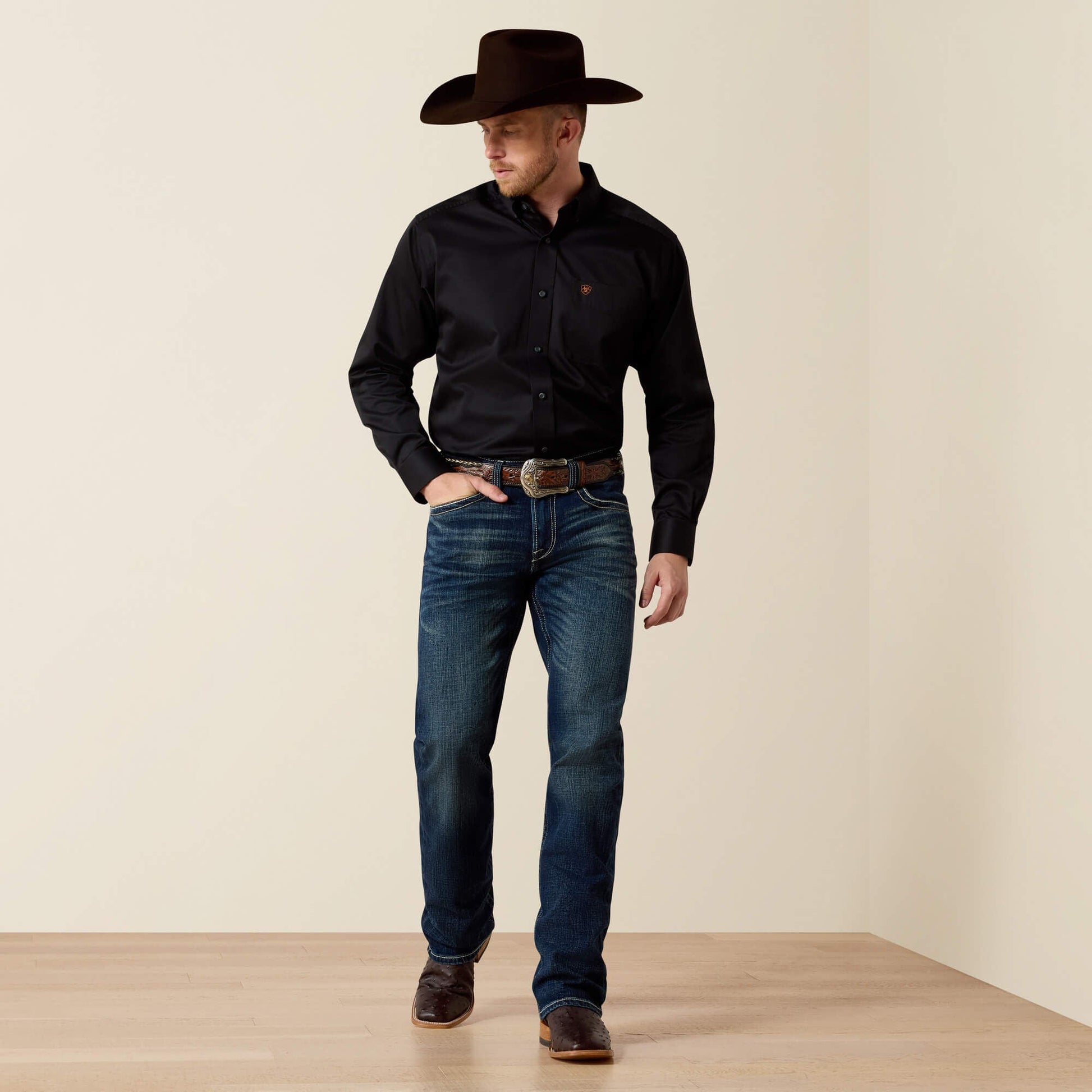 M4 Low Rise Stretch Adkins Boot Cut Jean