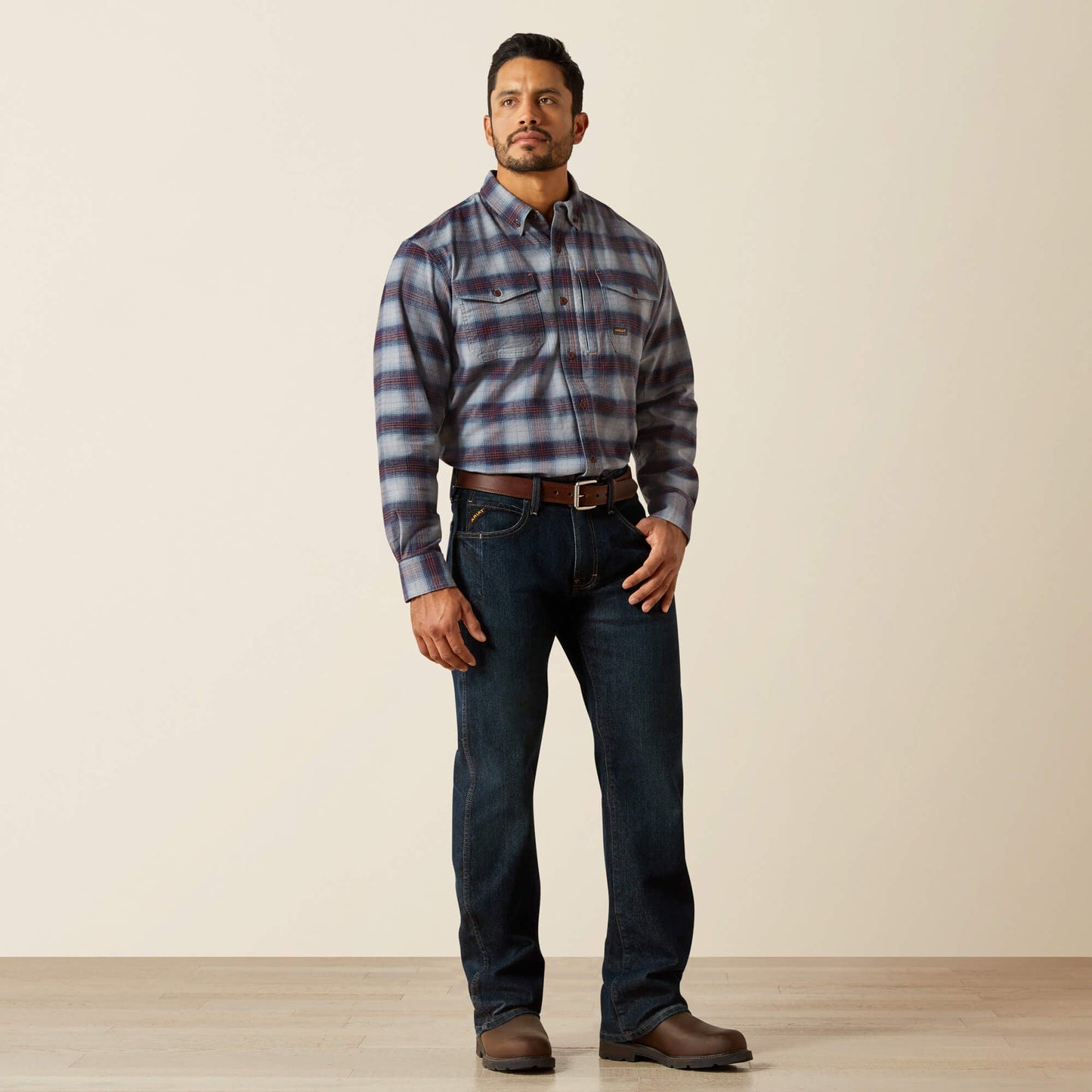 Men's Slim Fit Work Pants - Rebar Denim