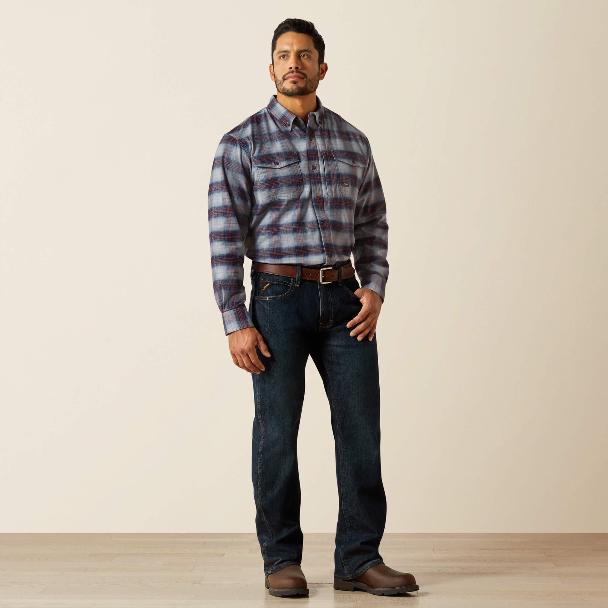 Men's Slim Fit Work Pants - Rebar Denim