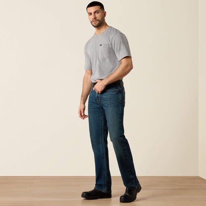 Men's Low Rise Bootcut Work Pants - Rebar Denim