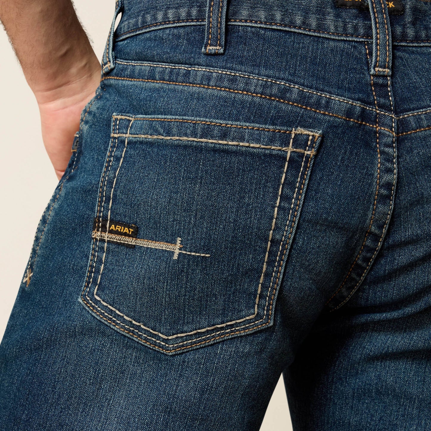 Men's Low Rise Bootcut Work Pants - Rebar Denim