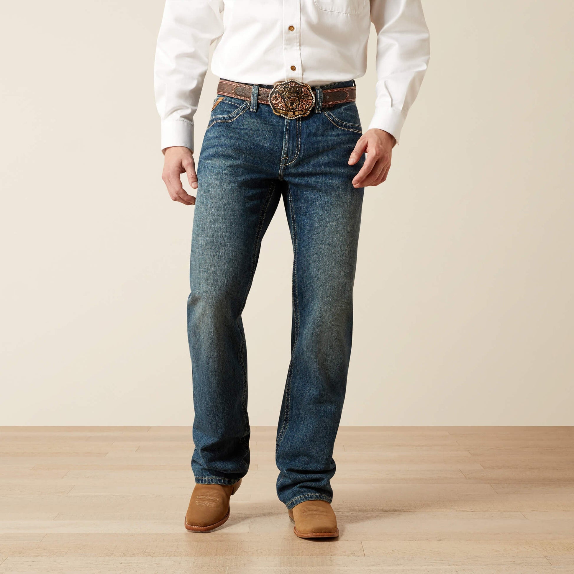 M4 Low Rise Boundary Boot Cut Jean