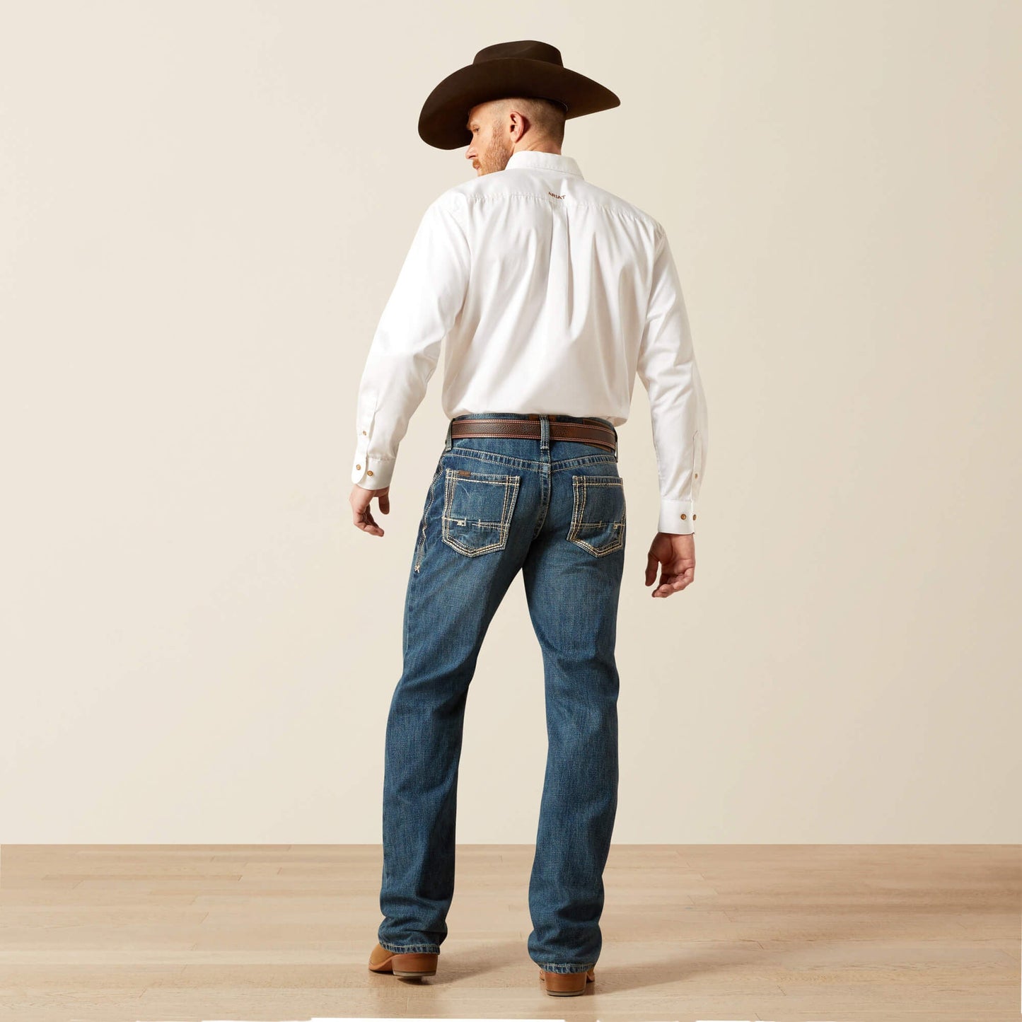 M4 Low Rise Boundary Boot Cut Jean