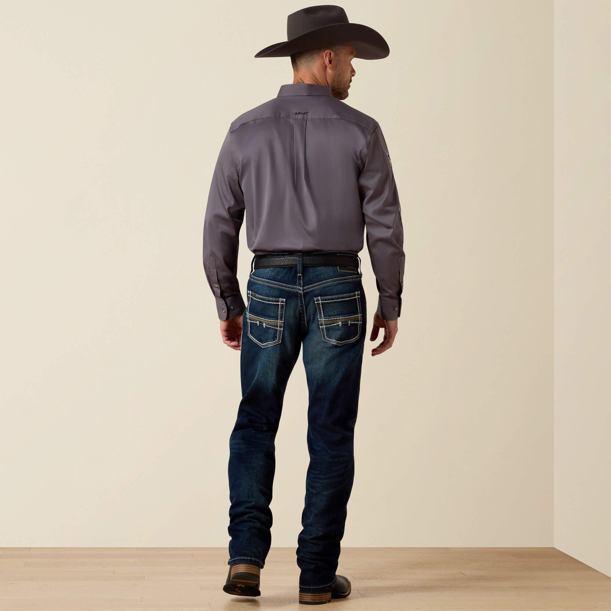M5 Slim Stretch Coltrane Stackable Straight Leg Jean