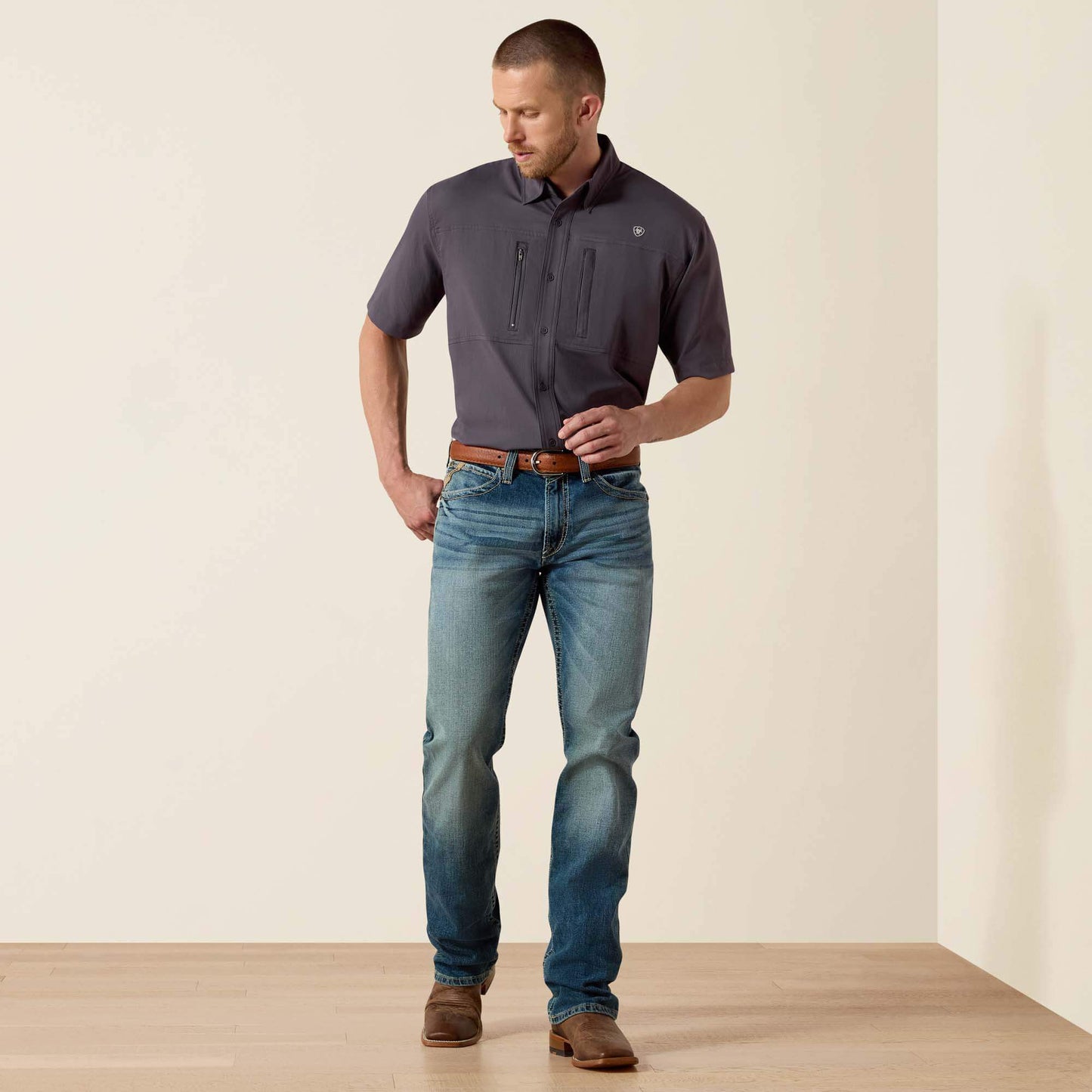 M4 Low Rise Stretch Shoreway Stackable Straight Leg Jean