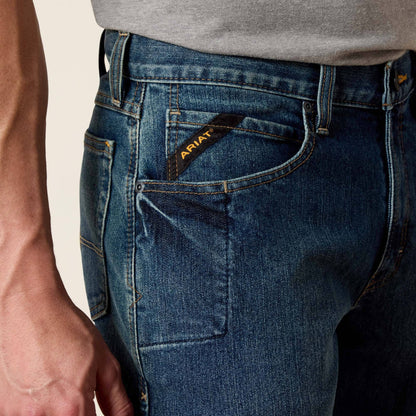 Rebar M3 Loose DuraStretch Basic Stackable Straight Leg Jean