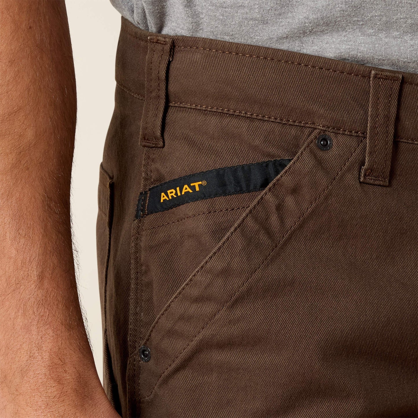 Rebar M5 Straight DuraStretch Washed Twill Dungaree Straight Leg Pant