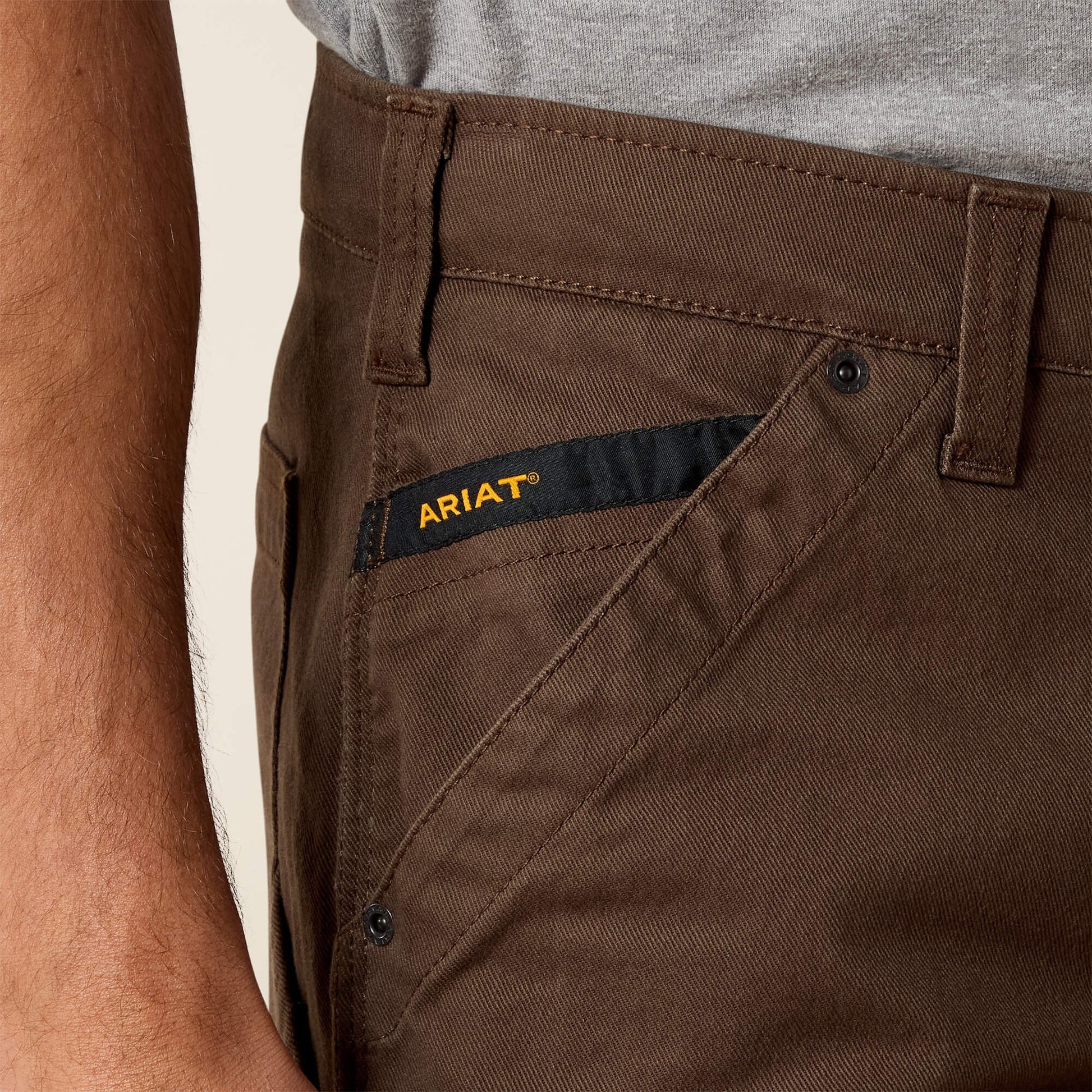 Rebar M5 Straight DuraStretch Washed Twill Dungaree Straight Leg Pant
