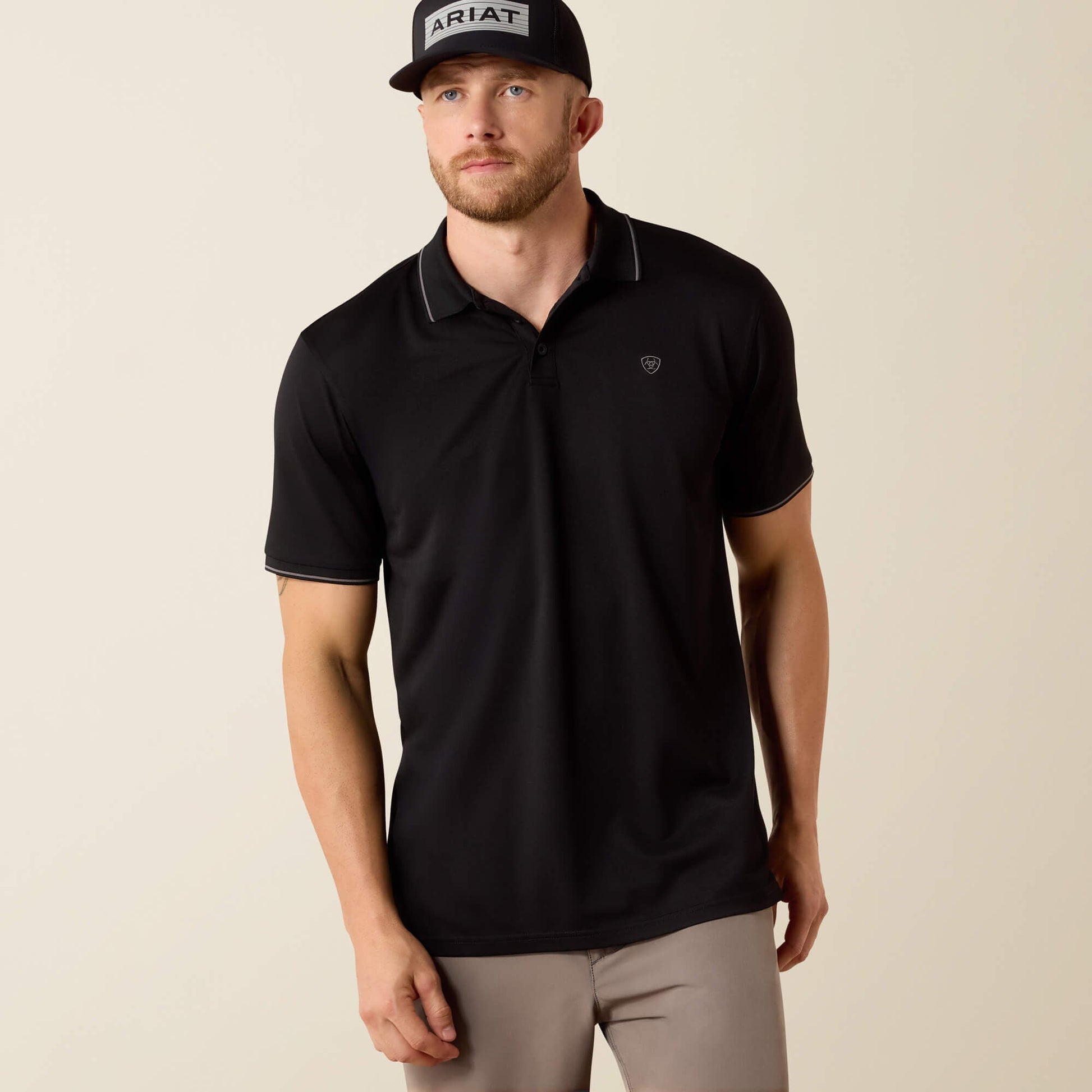 Logo Fitted Polo