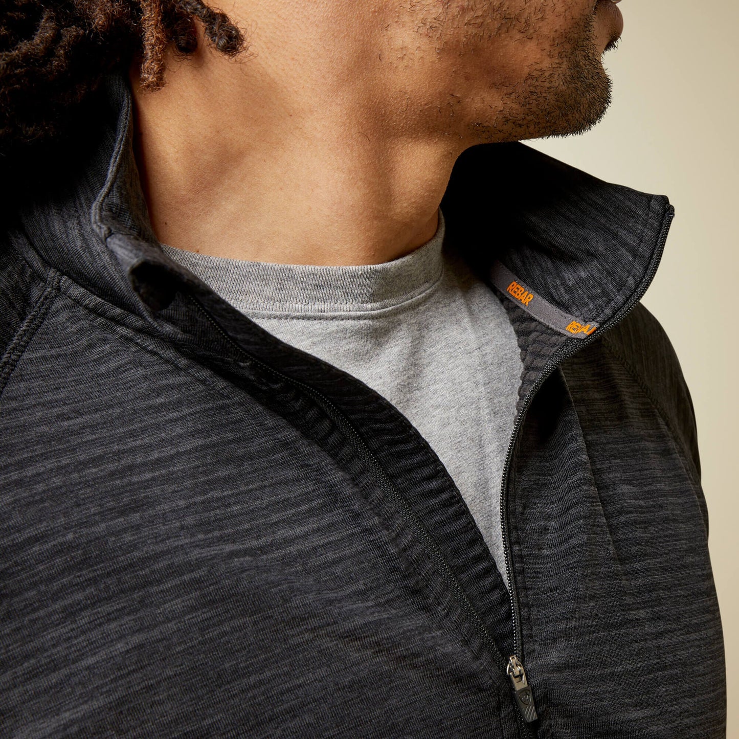 Rebar Gridwork Baselayer 1/4 Zip T-Shirt